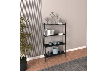 Edilberta Bokhylle 80 cm - Sort - Oppbevaring - Hylle - Bokhylle