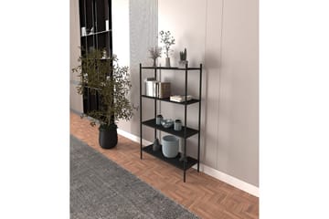 Edilberta Bokhylle 80 cm - Sort - Oppbevaring - Hylle - Bokhylle