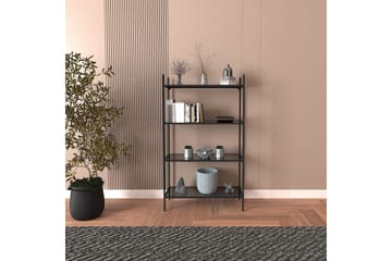 Edilberta Bokhylle 80 cm - Sort - Oppbevaring - Hylle - Bokhylle