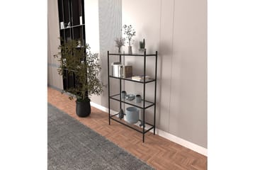 Edilberta Bokhylle 80 cm - Sort - Oppbevaring - Hylle - Bokhylle
