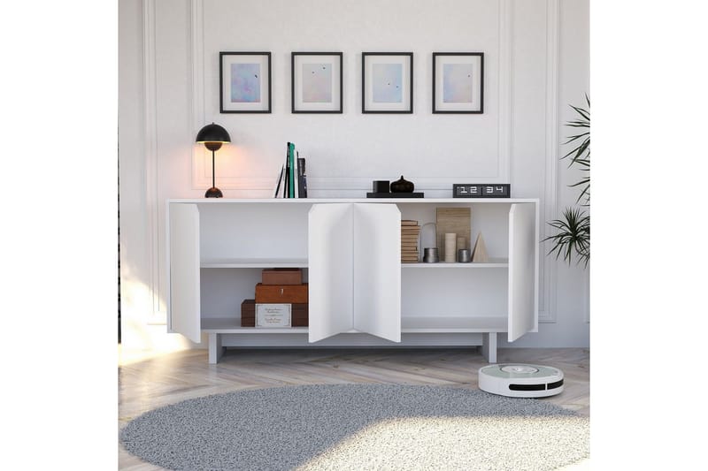 Edrion Konsollbord 180 cm - Hvit - Møbler - Bord - Avlastningsbord & sidobord - Konsollbord & gangbord