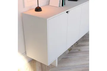 Edrion Konsollbord 180 cm - Hvit - Møbler - Bord - Avlastningsbord & sidobord - Konsollbord & gangbord