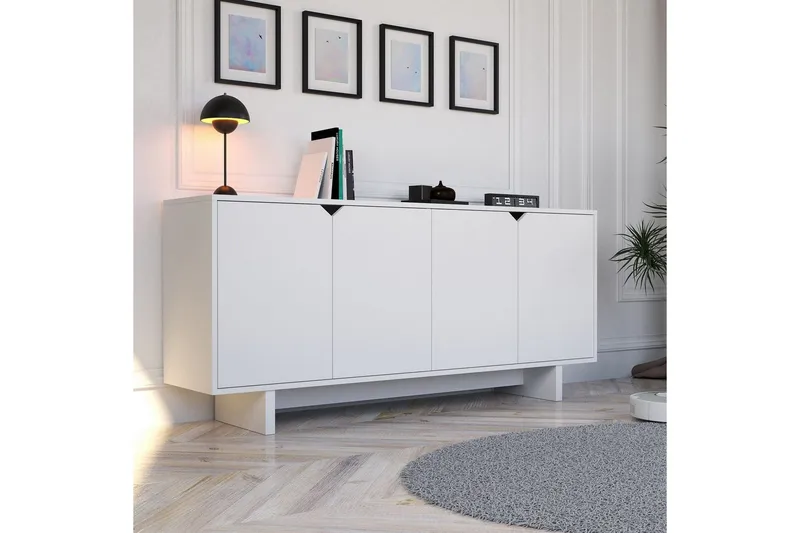 Edrion Konsollbord 180 cm, Hvit