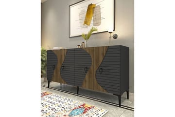 Eldste konsollbord 150 cm - Brun/Grafittgrå - Møbler - Bord - Avlastningsbord & sidobord - Konsollbord & gangbord