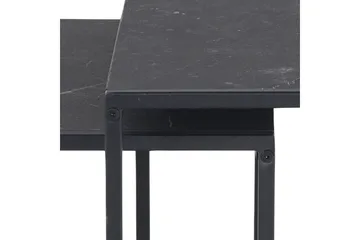 Elgrau Settbord - Sort - Møbler - Bord - Avlastningsbord & sidobord - Settbord