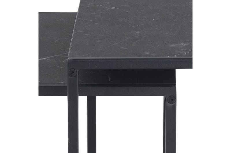 Elgrau Settbord - Sort - Møbler - Bord - Avlastningsbord & sidobord - Settbord