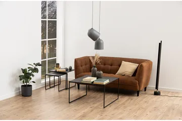 Elgrau Settbord - Sort - Møbler - Bord - Avlastningsbord & sidobord - Settbord