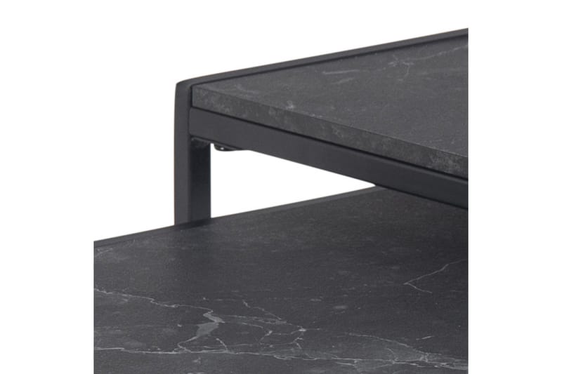 Elgrau Settbord - Sort - Møbler - Bord - Avlastningsbord & sidobord - Settbord