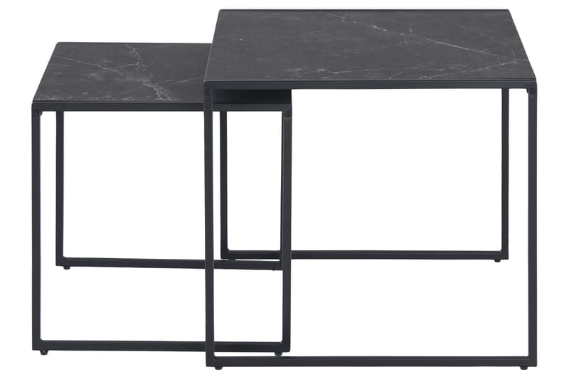 Elgrau Settbord - Sort - Møbler - Bord - Avlastningsbord & sidobord - Settbord