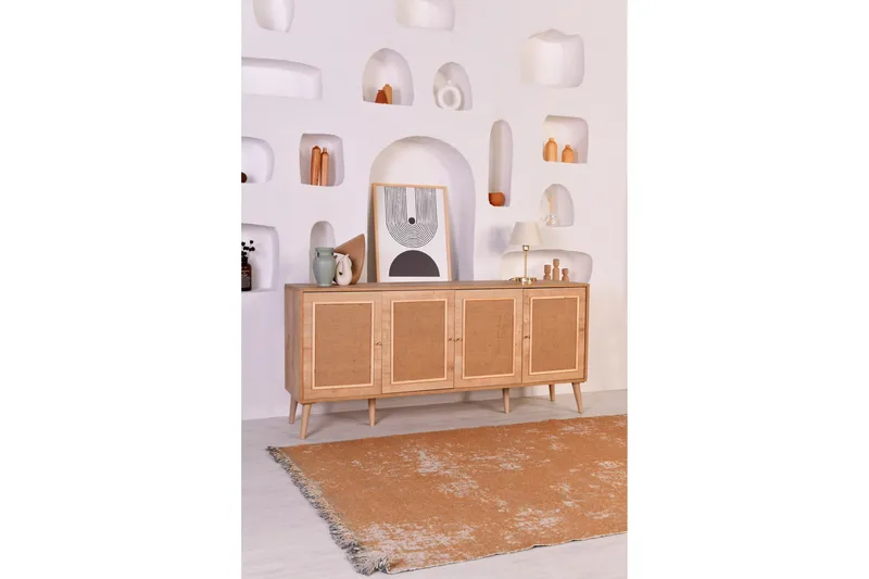 Elili Konsollbord 180 cm - Eik - Møbler - Bord - Avlastningsbord & sidobord - Konsollbord & gangbord