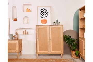 Elili Sidebord 40 cm - Eik - Møbler - Bord - Avlastningsbord & sidobord - Lampebord & sidebord