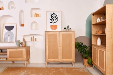 Elili Sidebord 40 cm - Eik - Møbler - Bord - Avlastningsbord & sidobord - Lampebord & sidebord