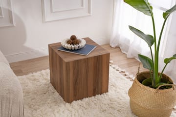 Elnor sidebord 45 cm valnøtt - Møbler - Bord - Avlastningsbord & sidobord - Brettbord og småbord