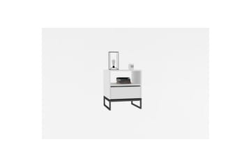 Elvarn Nattbord 51 cm - Hvit - Møbler - Bord - Avlastningsbord & sidobord - Sengebord & nattbord