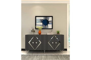 Elvon Konsollbord 150 cm - Antrasitt/Sølv - Møbler - Bord - Avlastningsbord & sidobord - Konsollbord & gangbord