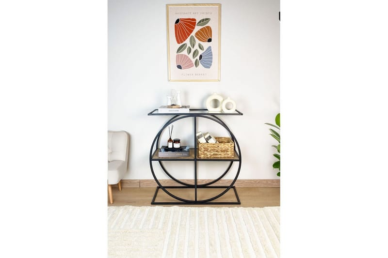 Ennuvolat Konsollbord 80 cm - Natur/Gjennomsiktig - Møbler - Bord - Avlastningsbord & sidobord - Konsollbord & gangbord