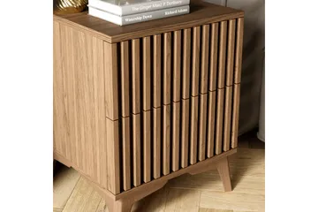 Entsian Nattbord 40 cm - Brun - Møbler - Bord - Avlastningsbord & sidobord - Sengebord & nattbord