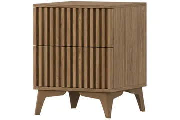 Entsian Nattbord 40 cm - Brun - Møbler - Bord - Avlastningsbord & sidobord - Sengebord & nattbord