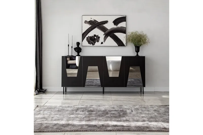 Eraclea Konsollbord 180 cm, Svart