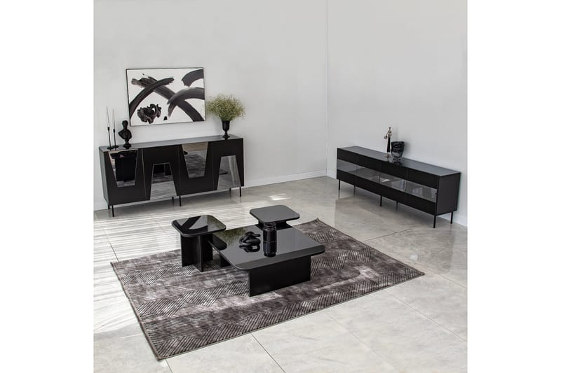 Eraclea Konsollbord 180 cm - Svart - Oppbevaring - Oppbevaringsmøbler - Sideboard & skjenk