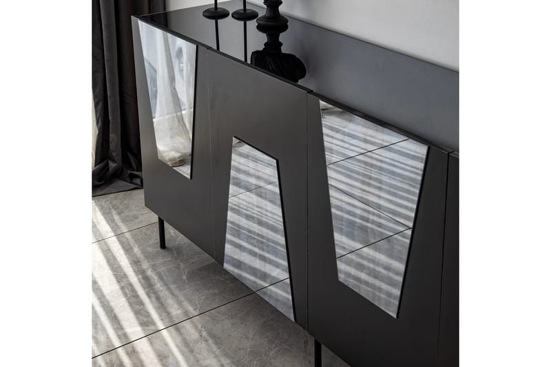 Eraclea Konsollbord 180 cm - Svart - Oppbevaring - Oppbevaringsmøbler - Sideboard & skjenk