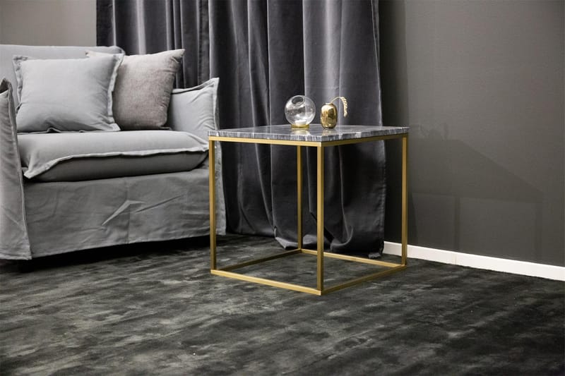 Estelle sidebord 50 cm - Grå - Møbler - Bord - Avlastningsbord & sidobord - Brettbord og småbord
