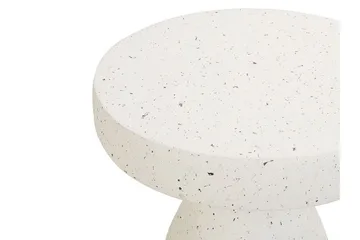 Faber Sidebord 39 cm - Hvit - Møbler - Bord - Avlastningsbord & sidobord - Lampebord & sidebord