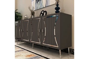 Falra Konsollbord 150 cm - Antrasitt/Sølv - Møbler - Bord - Avlastningsbord & sidobord - Konsollbord & gangbord