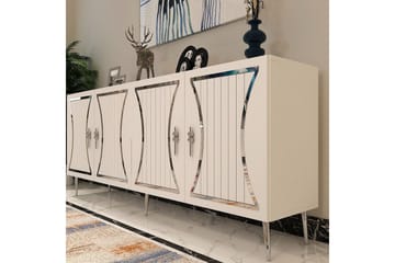 Falra Konsollbord 150 cm - Hvit/Sølv - Møbler - Bord - Avlastningsbord & sidobord - Konsollbord & gangbord