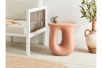 Farren Sidebord 28 cm - Oransje - Møbler - Bord - Avlastningsbord & sidobord - Lampebord & sidebord