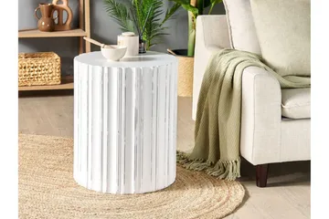 Farrimond Sidebord 45 cm - Hvit - Møbler - Bord - Avlastningsbord & sidobord - Lampebord & sidebord