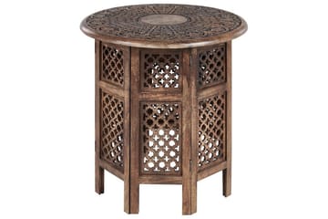 Fayola Sidebord 53 cm - Mørkt tre - Møbler - Bord - Avlastningsbord & sidobord - Brettbord og småbord