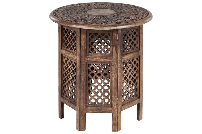 Fayola Sidebord 53 cm - Mørkt tre - Møbler - Bord - Avlastningsbord & sidobord - Brettbord og småbord