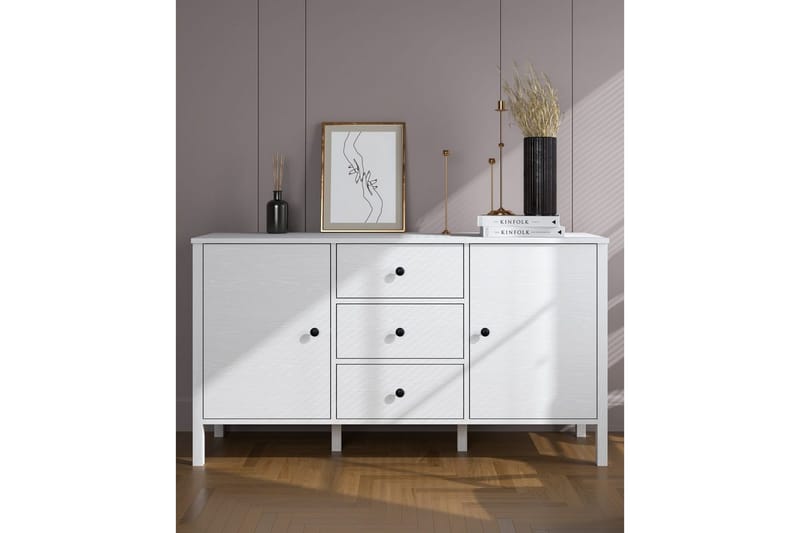 Fenric Konsollbord 150 cm - Natur/Hvit - Møbler - Bord - Avlastningsbord & sidobord - Konsollbord & gangbord