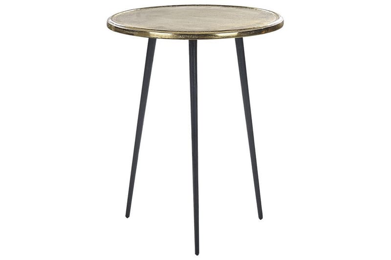 Ferdinanda Sidebord 43 cm, Gull/Svart