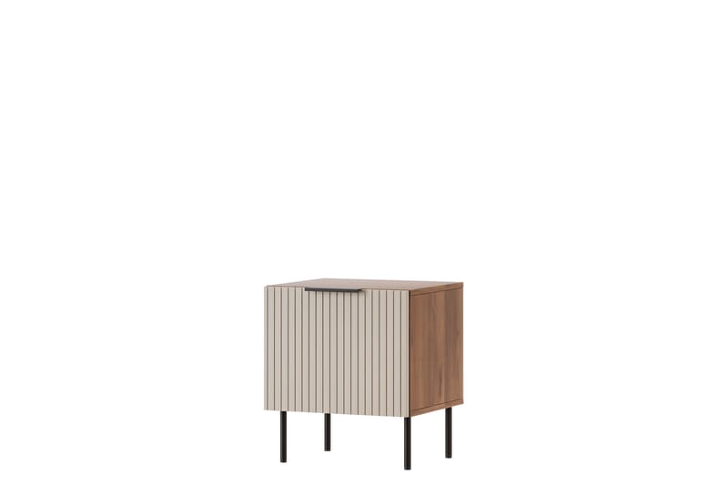 Fiesta Nattbord 44 cm - Brun/Beige - Møbler - Bord - Avlastningsbord & sidobord - Sengebord & nattbord