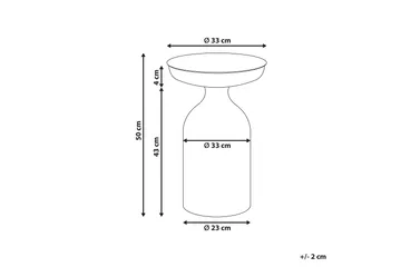 Filippo Sidebord 33 cm - Svart - Møbler - Bord - Avlastningsbord & sidobord - Lampebord & sidebord