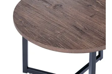 Filmore Sidebord 39 cm - Mørkt tre/Svart - Møbler - Bord - Avlastningsbord & sidobord - Brettbord og småbord