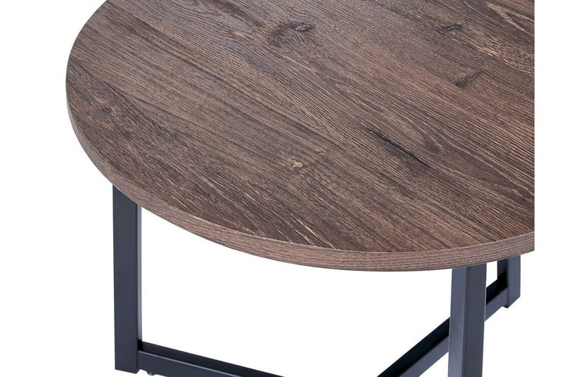 Filmore Sidebord 39 cm - Mørkt tre/Svart - Møbler - Bord - Avlastningsbord & sidobord - Brettbord og småbord