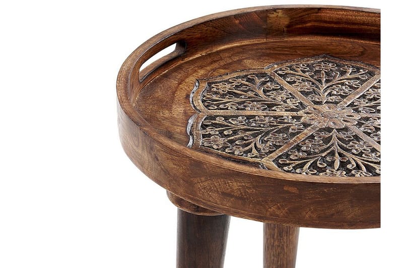 Finbar Settbord 40 cm - Mørkt tre - Møbler - Bord - Avlastningsbord & sidobord - Settbord