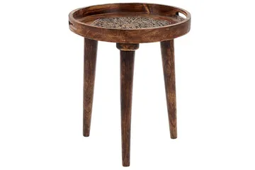 Finbar Settbord 40 cm - Mørkt tre - Møbler - Bord - Avlastningsbord & sidobord - Settbord