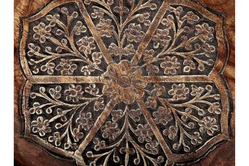 Finbar Settbord 40 cm - Mørkt tre - Møbler - Bord - Avlastningsbord & sidobord - Settbord