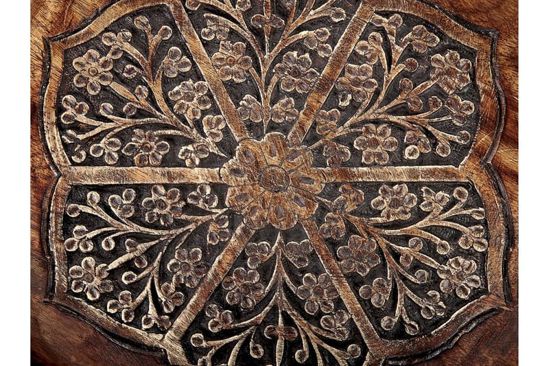 Finbar Settbord 40 cm - Mørkt tre - Møbler - Bord - Avlastningsbord & sidobord - Settbord