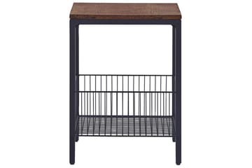 Fintan Sidebord 40 cm - Svart/Mørkt tre - Møbler - Bord - Avlastningsbord & sidobord - Lampebord & sidebord