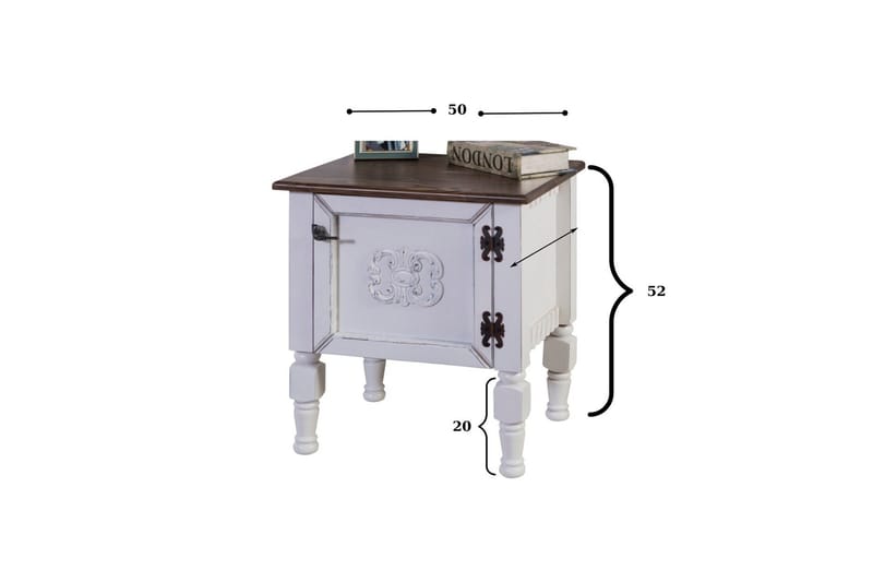 Floris Nattbord - Møbler - Bord - Avlastningsbord & sidobord - Sengebord & nattbord