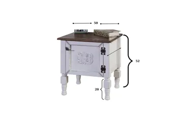 Floris Nattbord - Møbler - Bord - Avlastningsbord & sidobord - Sengebord & nattbord