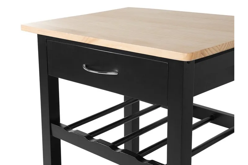 Foggia Serveringsbord 50 cm - Svart - Møbler - Bord - Avlastningsbord & sidobord