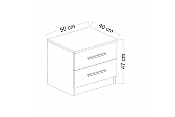 Fola Nattbord - Møbler - Bord - Avlastningsbord & sidobord - Sengebord & nattbord
