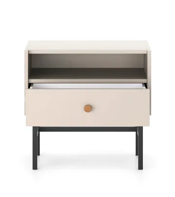 Francisca Nattbord 55 cm - Cashmere - Møbler - Bord - Avlastningsbord & sidobord - Sengebord & nattbord