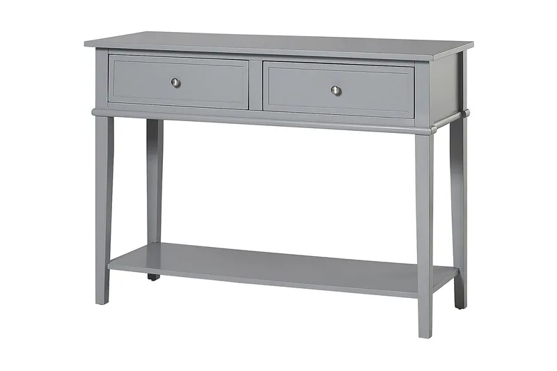 Franklin Konsollbord 104 cm Grå - Dorel Home - Møbler - Bord - Avlastningsbord & sidobord - Konsollbord & gangbord
